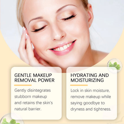 Centella Asiatica Lightweight Makeup Remover Oil - Refreshing and Gentle Cleansing for Face and Lips, Eye and Lip Makeup Remover