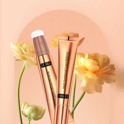 VIBELY High-gloss Concealer and Contouring Stick, brightening, three-dimensional, slimming face, Shadow Blush, multi-functional