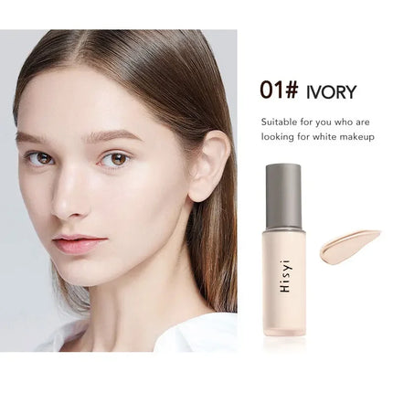 Liquid foundation naturally brightens makeup, it's not easy to get stuck. Powder isolation bb cream, plain face cream, concealer