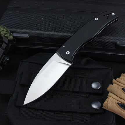 C263 Pocket Folding Knife G10 Handle EDC Flipper Knives Multi Outdoor Camping Hunting Survival Sharp Knife for Men Jackknife