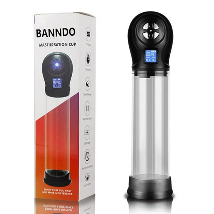 Male Electri Penis Pump Vacuum Pump for Men Automatic Penis Expander Enhancer Masturbator Penile Trainer Adult Sex Toys for Male