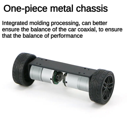 2WD Wheel Balancing Trolley MG310 Encoder Motor Self Balancing Robot Car for STM32 Robot DIY Kit to PID Parameter Adjustment LQR