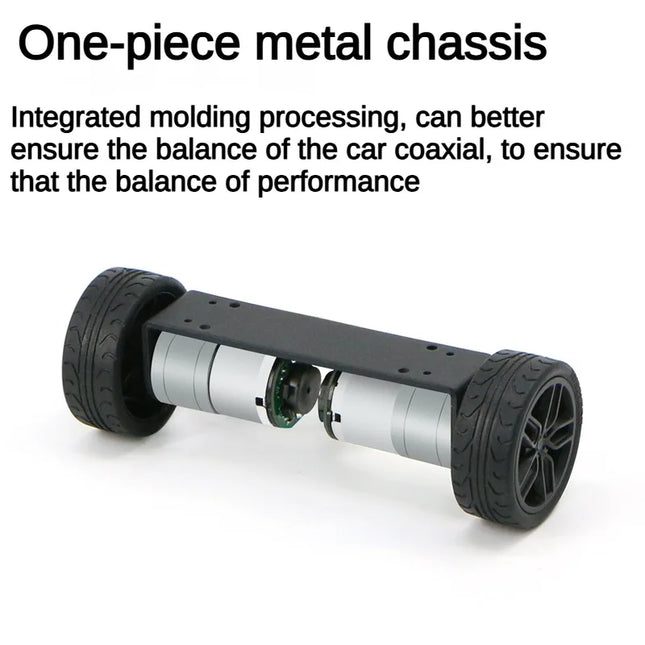 2WD Wheel Balancing Trolley MG310 Encoder Motor Self Balancing Robot Car for STM32 Robot DIY Kit to PID Parameter Adjustment LQR