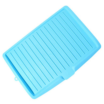 Kitchen Silicone Drain Rack Dish Drainer Tray Large Sink Drying Rack Worktop Organizer Drying Rack for Kitchen Dishes Tableware