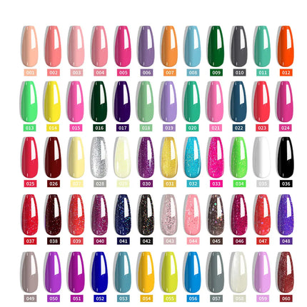 LIMEGIRL 8ML Nail Gel Polish Nail Supplies Vernis Semi Permanent Nail Art Manicure Soak Off LED UV Gel Nail Varnishes