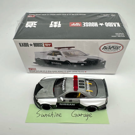 NEW **CHASE** Kaido House 1:64 MINIGT Skyline GTR R34 510 Wagon R33 NSX Diorama Car Model Collection Hidden Items