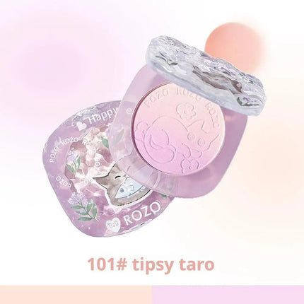 Powder Blusher Soft Matte Fog Cheek Blush Long Lasting Pigmented Natural Velvet Trending Aesthetic Blusher Cosmetics