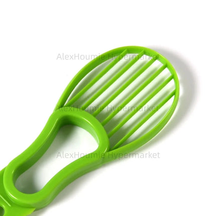 3-in-1 Avocado Slicer Shea Corer Butter Fruit Peeler Cutter Pulp Separator Plastic Knife Kitchen Vegetable Tools Home Accessory