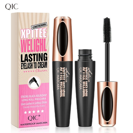 7D Fiber Mascara Set Waterproof Durable Curling Mascara Sweatproof Anti-smudge Slimming Base Mascara for all skin types
