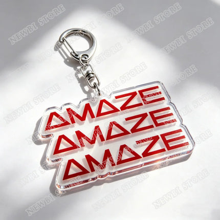 Project Hail Mary Keychains Amaze Fist My Bump Keyrings Jewelry Manga Game Fans Gifts