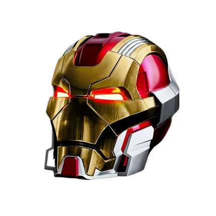 Marvel Iron Man 1:1 Scale MK50 MK5 MK17 Helmet with Voice Control And Light-Up Eyes Adult Wearable Collectible Model Toy Xmas
