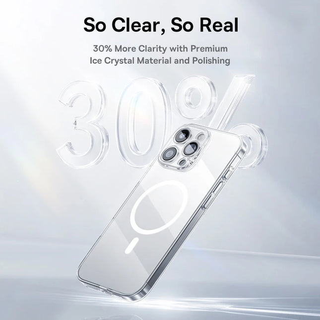 Clear Magnetic iPhone Case / Coque iPhone Transparente