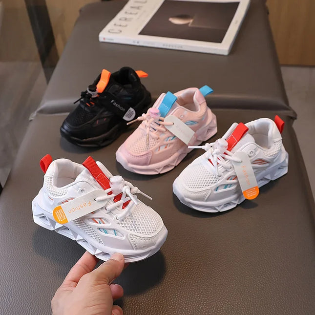 1-6 Years LED Baby Luminous Shoes Boys Glowing Children Sport Sneakers Kids Girls Anti-slip Toddler Mesh Shoes Led Flash Lights