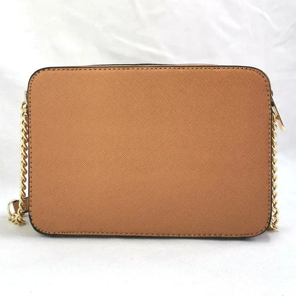 Vintage PU Leather Crossbody Bag Women - Chain Strap Shoulder Handbag / Sac Bandoulière Vintage Cuir PU Femme - Chaîne