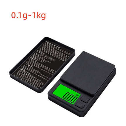 100/1000g 0.01g Mini Digital Scale High Precision Electronic Pocket Scale Jewelry Weight Kitchen Portable Electronic Scale