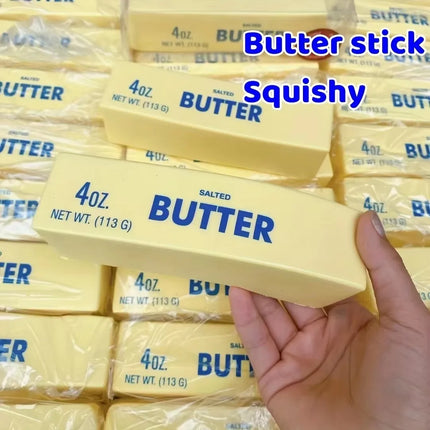1Pc Squishy Butter Stick Squeezed Soft Antistress Fidget Toys for Adults Slow Rebound Parties Games Festivals Christmas Gifts