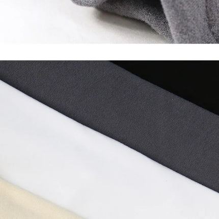 New 2025 Autumn Winter Boys Girls Kids Fashion Solid T-Shirt Tops Children O-Neck Long Sleeve Warm Casual T-Shirts