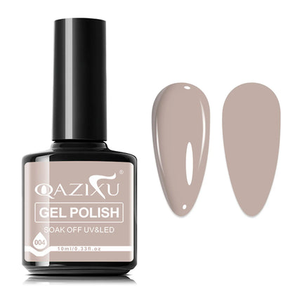 1/6Pcs Nude Collection Gel Nail Polish Set Soak Off UV LED Semi Permanent Nail Art Kit for French Manicure DIY Popular Color