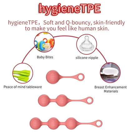 G-spot Anal Plug Vagina Balls Prostate Kegel Toy Silicone Anal Plug Stimulation Massage Dilator Alternative Sex Toys for Woman