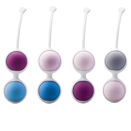 4PCS Medicine Geisha Ball Smart Silicone Kegel Balls Ben Wa Ball kegel simulator Vagina Tighten Exercise sex toys for womans