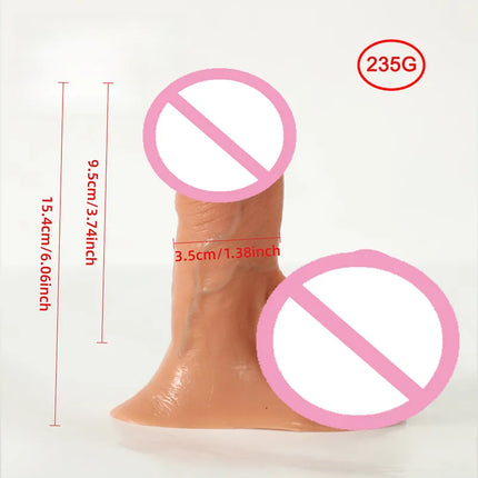 Multiple Styles FTM Packers Wholesale 2-in-1 Ultra Soft Silicone Hollow Penis Sleeve with Large Scrotum Prosthetic Stroker