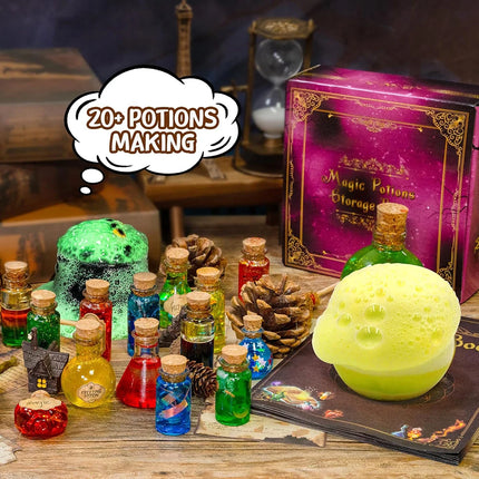 LDomet Science Magic Potions Kit for Kids 20Potion Experiments Making Fairy Magic Potions Craft Kit Birthday Christmas Gift