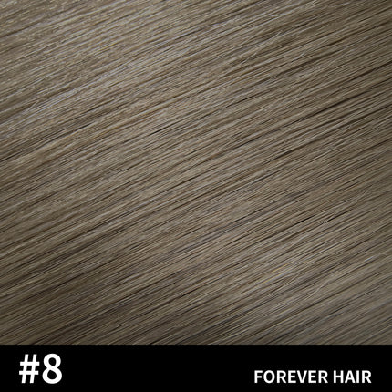 FOREVER HAIR 50g/pc 16" 18" 20" Remy Human Hair Weft Dark Brown European Straight Hair Extensions Natural Luxury Hair Weave