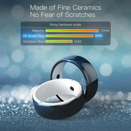 Smart Ring Smart Wearable Device, 125KHZ 13.56MHZ NFC 6 RFID Cards Jakcom R5 Smart Sharing for GPS ID IC IOS Android WP Phones