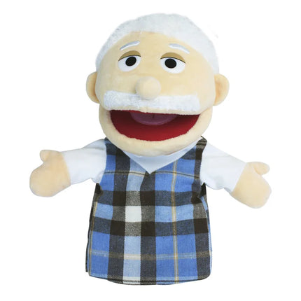 Family Soft Stuffed Toy Doll Dad Mum Brother Sister Cospaly Plush Doll Educational Baby Toys Kawaii Hand Finger Puppet