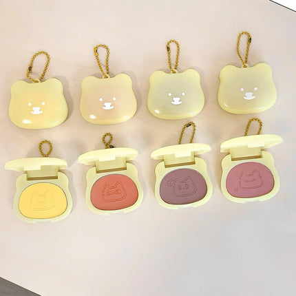 Colorful Matte Monochrome Blush SHAQINUO Whitening Lasting Vitality Girl Nude Makeup Natural Smudge Pendant Single Blush Plate