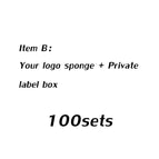100pcs with box