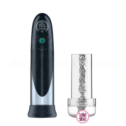 Electric Penis Pump Water Bath Penis Massage Enlarger Enlargement Vacuum Pump Sex Toys For Men Masturbator Penile Bigger Trainer