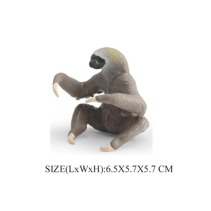 Realistic Forest Wild Animal Capybara Beaver Badger Wolverine Raccoon Meerkat Badger Model Figure Collector Toys for Kids