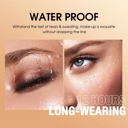 16 Vibrant Metallic Eyeshadow Sticks Waterproof Long Lasting Satin Finish Professional Makeup Pencil Set 8 Colors