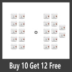 Buy 10 Get 12 Free