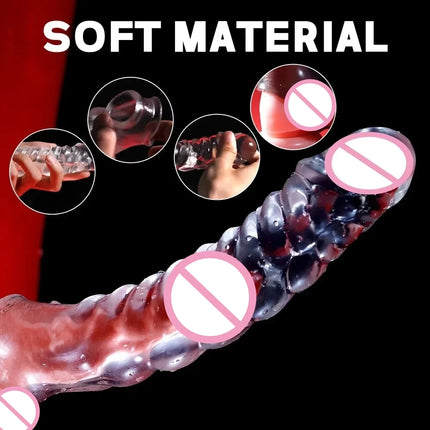 Penis Sleeve Extensions Condom Male Enlargement Delay Vibrators Clits Massager Cock Ring Vibrating Penis Cover Sex Toys For Men