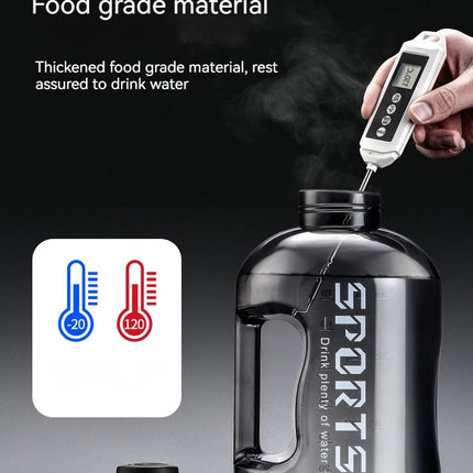 1.7L/2.7L/4L/5L Sports Water Bottle Gym Cycling Cup Portable Large Capacity Water Bottle For Fitness Camping Men Water Kellte