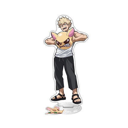 My Hero Academia Animal Beach Ball Ver 15CM Double Sided Acrylic Stand keychain 2026 New Anime Stand Dabi Deku Desk Decor Gift