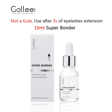Gollee Glue for Eyelashes 0.5s eyelash Extensions professional eyelash adhesive Waterproof lash supplies for Salon Eyelash glue
