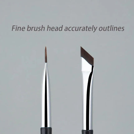 The Upgrade Blade Eyeliner Brush Ultra Thin Fine Angle Flat Eyebrow Brush Under The Eyes Place Precise Detail Brush