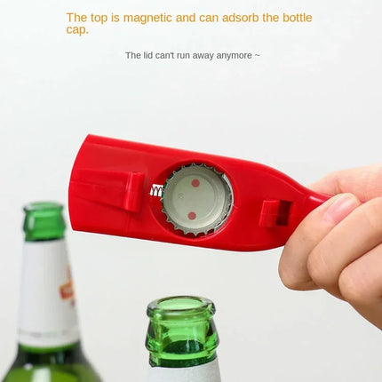 ABS Creative Pistol Bottle Opener Launches Beer Caps Fun Shooting Cap Gun Multifunctional Gadget For Home Bar Kitchen Tool