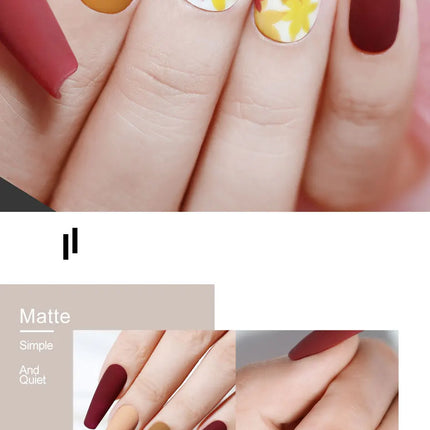10ML Matte Top Coat Gel Polish Matte Function Gel Semi-Permanent Sealer Varnish Soak Off UV LED Nail Art Functional Gel Supplies