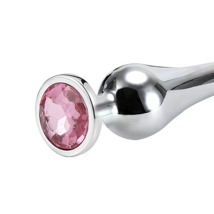 Mini Sexy Metal Wear Outside Stainless Steel Anal Plug Dilator Adult Couple Masturbator Alternative Butt Plug For Men Women Gay