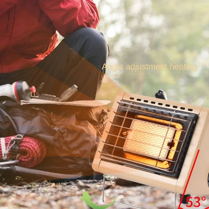 Portable Mini Heater with Fan Electric Warmer for Office & Camping Fast Heating Hand Warmer Winter Gift for Men Women