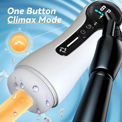 Automatic Adult Sex Toys For Male Sucking Masturbator Cup Realistic Blowjob Vaginal LCD Display Pocket Pussy Adult Sex Toys