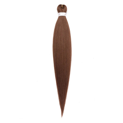 Pre-stretched Synthetic Braiding Hair Ombre Professional Easy  Hot Water Setting Soft  Crochet Braid Hair  Extensions