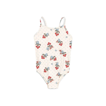 Children's Set 2026 New Spring Summer KS Girls' Split Swimsuit Baby Girl Printed Fashionable One-piece Swimsuit