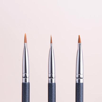 212 Flat Eyebrow Brush Ultrathin Eyebrow Makeup Brushes Flat Eyeliner Brush Thin Eye Liner Brow Contour Beauty Brush Tool