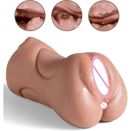 3-in-1 male sex toy, masturbation cup, male adult sex toy, tight vagina, anus, mouth, oral sex, male masturbation toy