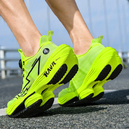 2025 New Men's Running Shoes Cushioning Carbon Plate Racing Marathon Athletic Shoes Comfortable Non-slip Sports Tennis Shoes